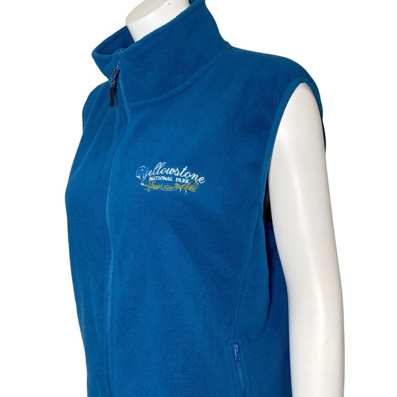 Yellowstone National Park Fleece Vest Womens Size XL - Picture 5 of 8